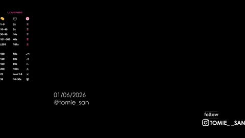  Tomie  online show from 06-01-26, 10:50