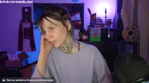 Snapshot of tricky_nymph chatting on 12-07-24, 09:06 Cassie online show from 12-07-24, 09:06