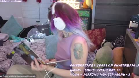 Snapshot of tricky_nymph chatting on 12-22-24, 07:21 Cassie online show from 12-22-24, 07:21