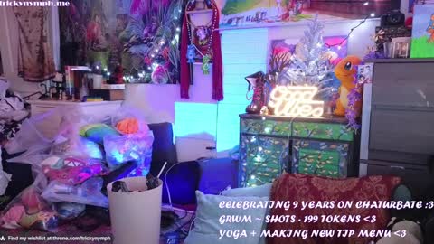 Snapshot of tricky_nymph chatting on 12-22-24, 10:25 Cassie online show from 12-22-24, 10:25