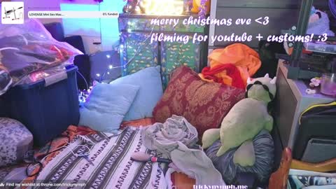 Snapshot of tricky_nymph chatting on 12-24-24, 01:28 Cassie online show from 12-24-24, 01:28