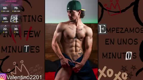Snapshot of valentino_2201 chatting on 04-20-26, 02:14 Valentino - 15 OFF valentino2201 online show from 04-20-26, 02:14