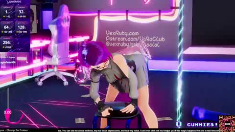 Snapshot of vexruby chatting on 03-09-25, 01:25 Vex Ruby online show from 03-09-25, 01:25