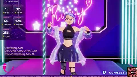 Snapshot of vexruby chatting on 11-02-25, 12:02 Vex Ruby online show from 11-02-25, 12:02