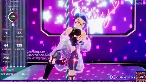 Snapshot of vexruby chatting on 11-09-25, 01:04 Vex Ruby online show from 11-09-25, 01:04