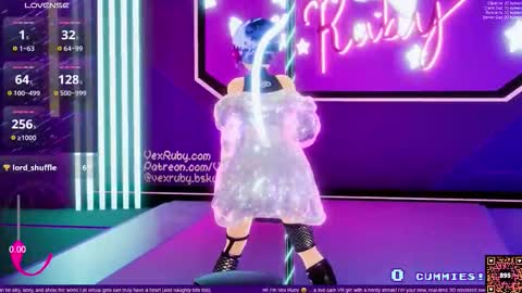 Snapshot of vexruby chatting on 11-16-25, 01:11 Vex Ruby online show from 11-16-25, 01:11