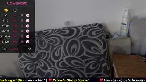 Chrissy online show from 01-25-25, 07:49