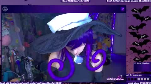 Snapshot of wildwylie chatting on 10-16-25, 02:23 Wylie Wanderlust online show from 10-16-25, 02:23