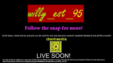 willy_est_95 online show from 01-10-26, 01:18