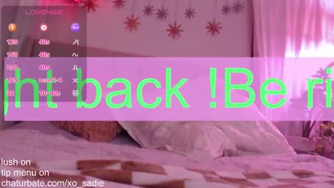 Xo Sadie online show from 03-01-26, 09:55