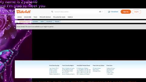 Snapshot of zy75ana chatting on 07-18-26, 04:55 KissmemyLove online show from 07-18-26, 04:55