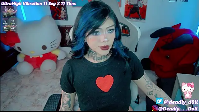 Snapshot of Deadly_Doll chatting on 04-09-26, 09:20 Deadly Doll online show from 04-09-26, 09:20