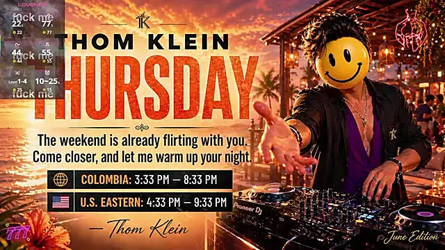 Snapshot of thomklein chatting on 06-11-26, 08:40 thomklein online show from 06-11-26, 08:40