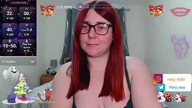 Fiery rexy online show from 12-11-24, 01:28