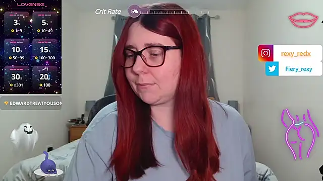 Fiery rexy online show from 01-26-25, 01:36