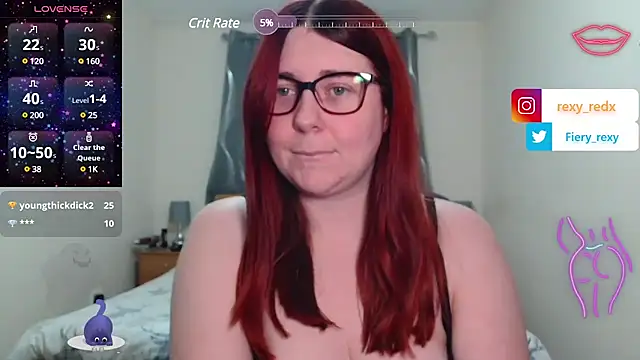 Fiery rexy online show from 01-26-25, 09:40