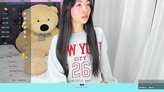 SophiaLiu online show from 01-13-25, 11:49