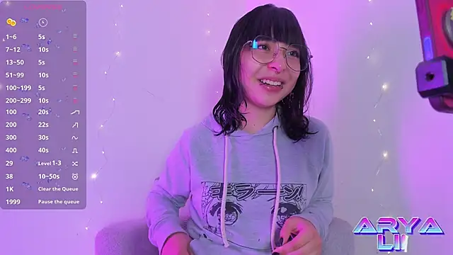 arysUwU online show from 03-21-26, 03:22