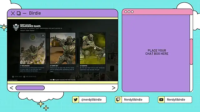 Nerdylilbirdie online show from 01-09-26, 07:33