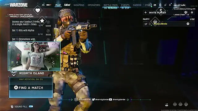 Nerdylilbirdie online show from 01-09-26, 08:54