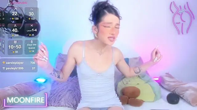 moonfiredancer online show from 12-07-24, 07:27