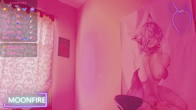 moonfiredancer online show from 02-28-25, 05:48