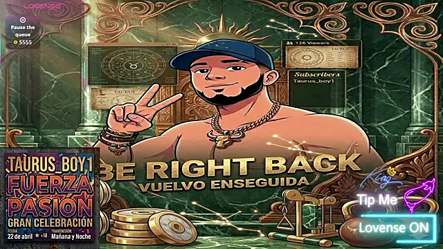 taurus boy1 online show from 04-18-26, 12:14