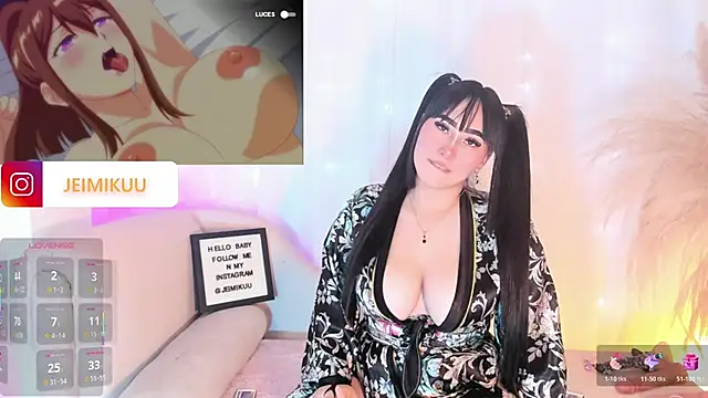 mikuru hara online show from 11-30-25, 01:31