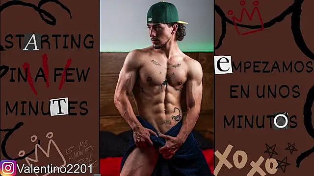 Snapshot of Valentino_Xander chatting on 05-20-26, 12:50 Valentino Xander online show from 05-20-26, 12:50