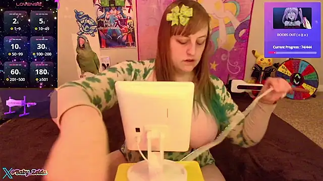 BabyZelda online show from 12-03-24, 01:32