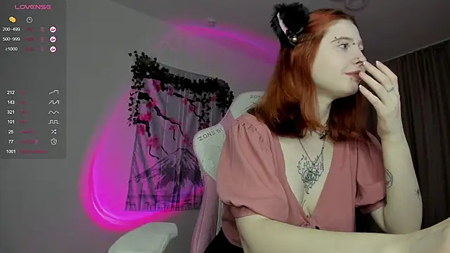 ScarletRos3 online show from 01-10-25, 01:52