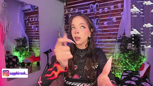 Sapphire Venuss online show from 10-26-25, 02:17