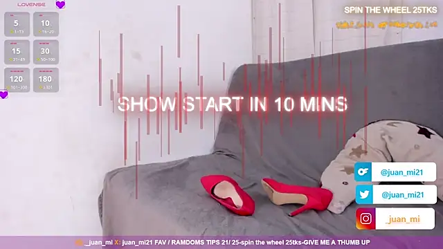 juanmiss online show from 12-15-25, 07:07