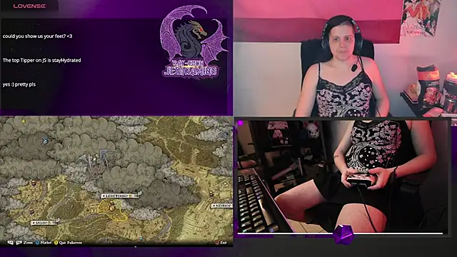 Snapshot of Rae-Suon chatting on 02-21-25, 01:11 Rae-Suon online show from 02-21-25, 01:11