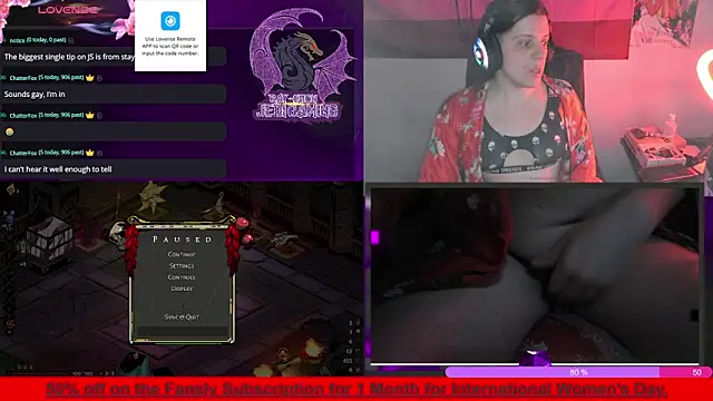 Snapshot of Rae-Suon chatting on 03-10-25, 10:13 Rae-Suon online show from 03-10-25, 10:13