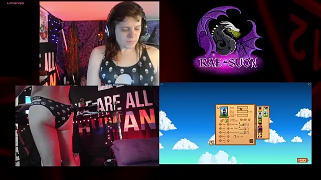 Snapshot of Rae-Suon chatting on 10-25-25, 10:15 Rae-Suon online show from 10-25-25, 10:15