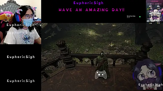 EuphoricSigh online show from 03-01-26, 06:43