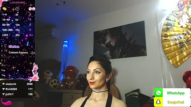 Snapshot of EvelynAisha chatting on 02-19-25, 10:31 EvelynAisha online show from 02-19-25, 10:31