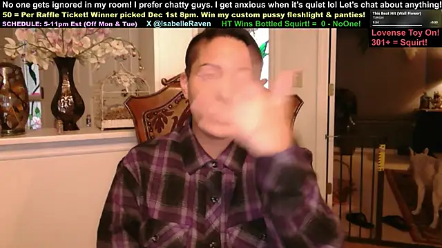 Snapshot of IsabelleRaven chatting on 10-29-25, 10:11 IsabelleRaven online show from 10-29-25, 10:11