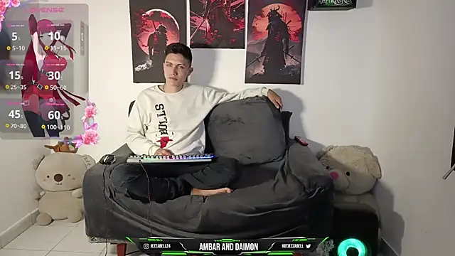 Ambar and daimon  online show from 03-19-25, 07:49