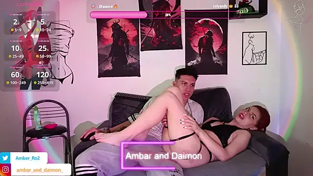 Ambar and daimon  online show from 09-19-25, 07:03