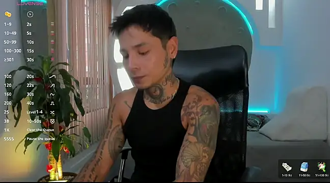 Snapshot of tattokoi chatting on 03-04-25, 07:01 tattokoi online show from 03-04-25, 07:01