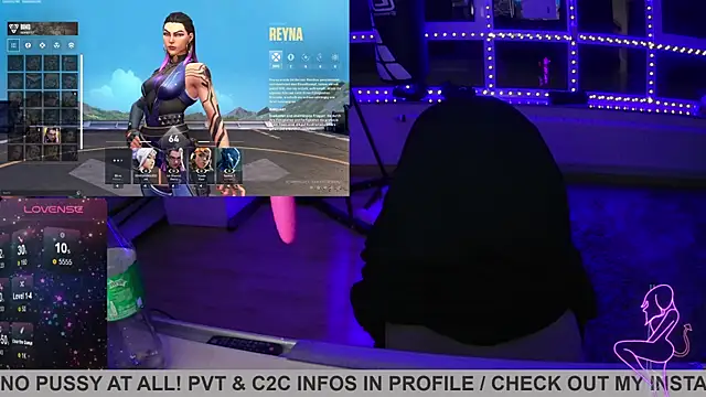 Snapshot of Gamergirl-Linela chatting on 02-19-25, 09:03 Gamergirl-Linela online show from 02-19-25, 09:03