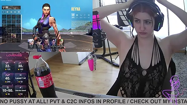 Snapshot of Gamergirl-Linela chatting on 02-23-25, 04:13 Gamergirl-Linela online show from 02-23-25, 04:13