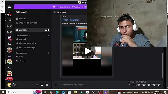 Snapshot of mikigamesH2 chatting on 10-05-25, 04:33 mikigamesH2 online show from 10-05-25, 04:33