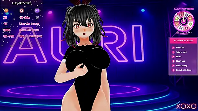Auri Hikaru online show from 10-30-25, 07:36