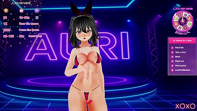 Auri Hikaru online show from 11-26-25, 04:30