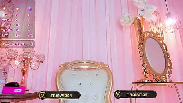 MelanyVegas online show from 03-10-26, 09:03