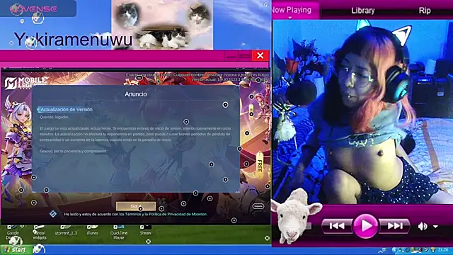 YukiRam online show from 11-27-25, 02:02