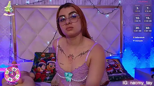 Naomy tay1 online show from 12-15-25, 07:45